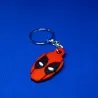 Llavero Cabeza de Deadpool Impreso en 3D | Accesorio para Fans de Marvel