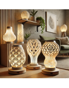 Lámparas Ecológicas 3D - Diseño, Tecnología y Sostenibilidad en Iluminación